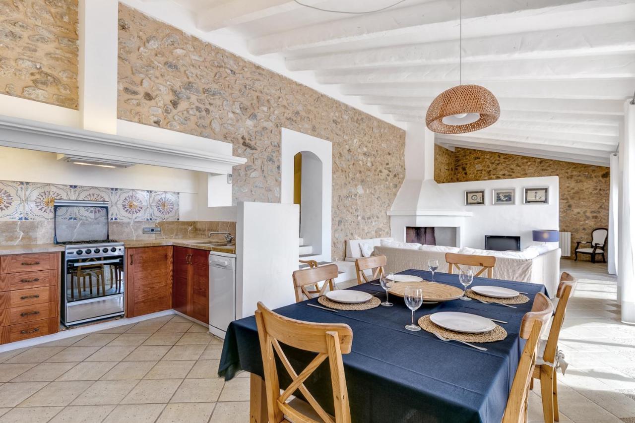 Villa Ses Voltes Sant Llorenc Des Cardassar Exterior foto